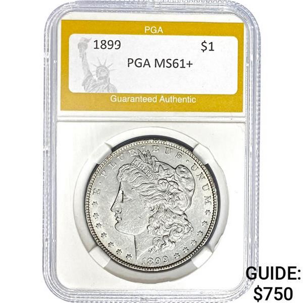 1899 Morgan Silver Dollar PGA MS61+