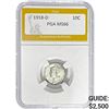 Image 1 : 1918-D Mercury Dime PGA MS66