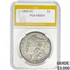 Image 1 : 1890-CC Morgan Dollar PGA MS63+
