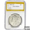 1891-CC Morgan Dollar PGA MS64+