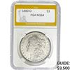 Image 1 : 1880-O Morgan Dollar PGA MS64