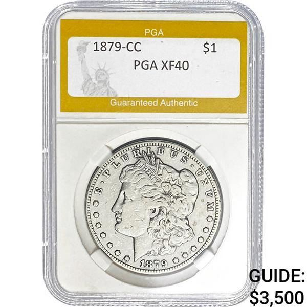 1879-CC Morgan Dollar PGA XF40