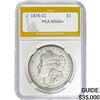 Image 1 : 1878-CC Morgan Dollar PGA MS66+