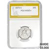 Image 1 : 1875-S 20C PGA MS65+