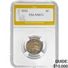Image 1 : 1915 5C Buffalo Nickel PGA MS67+