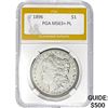 1896 Morgan Silver Dollar PGA MS63+ PL