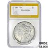 1887-O Morgan Silver Dollar PGA MS64