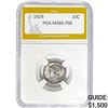 Image 1 : 1929 Mercury Dime PGA MS66 FSB