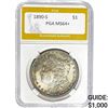 1890-S Morgan Dollar PGA MS64+