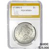 1891-S Morgan Silver Dollar PGA MS66+