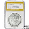 1878 7TF Morgan Dollar PGA MS63+