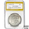 Image 1 : 1878 7TF Morgan Dollar PGA MS62