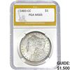 Image 1 : 1883-CC Morgan Dollar PGA MS65
