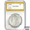 1891 Morgan Silver Dollar PGA MS63