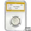 Image 1 : 1883 Hawaii Quarter PGA MS64