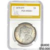 Image 1 : 1878 8TF Morgan Dollar PGA MS66+