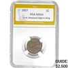 Image 1 : 1857 1C Flying Eagle Cent PGA MS64