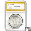 Image 1 : 1922-D Peace Dollar PGA MS64