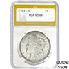Image 1 : 1921-D Morgan Dollar PGA MS64