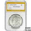 Image 1 : 1878 7/8TF Morgan Dollar PGA MS64+