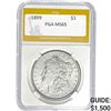 Image 1 : 1899 Morgan Silver Dollar PGA MS65