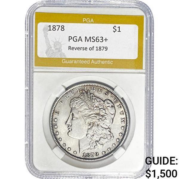 1878 $1 Morgan Dollar Reverse of 1879 PG