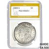 1889-S Morgan Dollar PGA MS65+