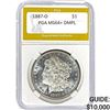 Image 1 : 1887-O Morgan Dollar PGA MS64+ DMPL