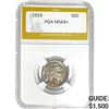 Image 1 : 1919 Buffalo Nickel PGA MS64+