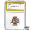 Image 1 : 1892 1C Indian Head Cent PGA MS64 RB