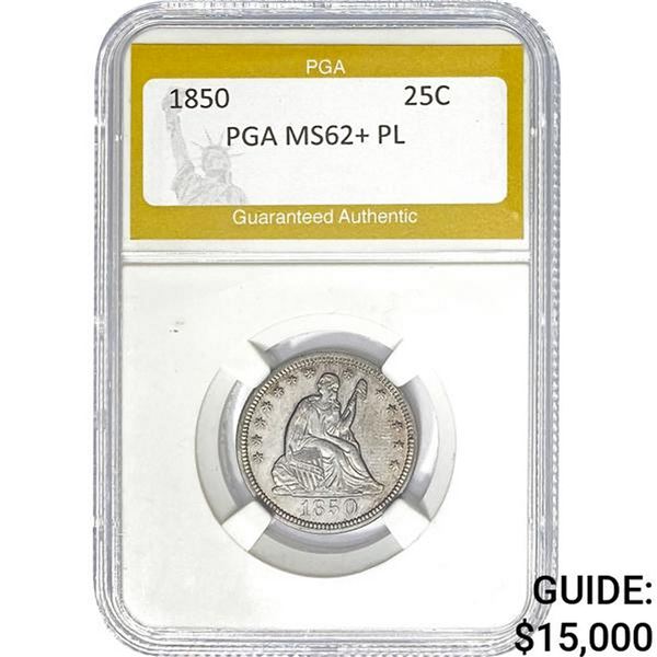 1850 25C PGA MS62+ PL