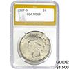 1927-D Peace Dollar PGA MS63