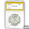 1934-S Walking Liberty Half Dollar PGA M