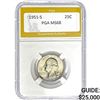 1951-S Washington Quarter PGA MS68