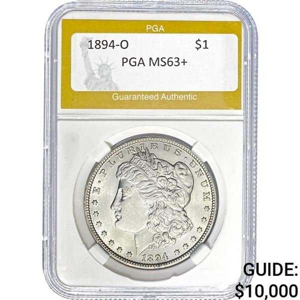 1894-O Morgan Dollar PGA MS63+