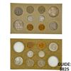 Image 1 : 1956 U.S. Mint Set [18 Coins 1C-50C]