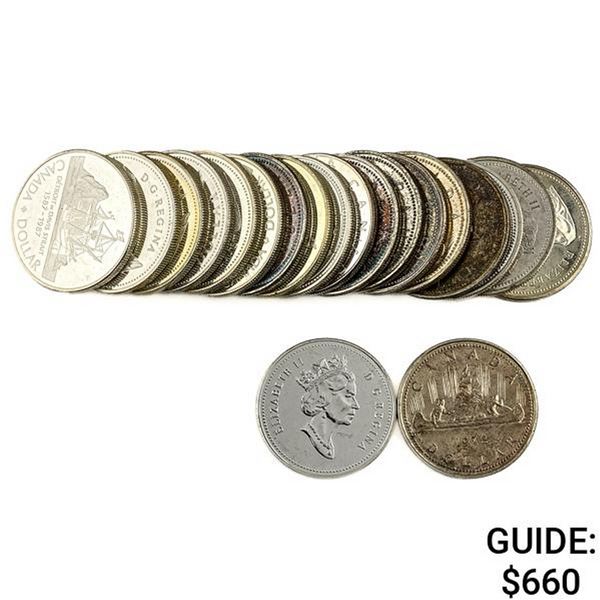 1972-1994 [20] $1 Silver Canada