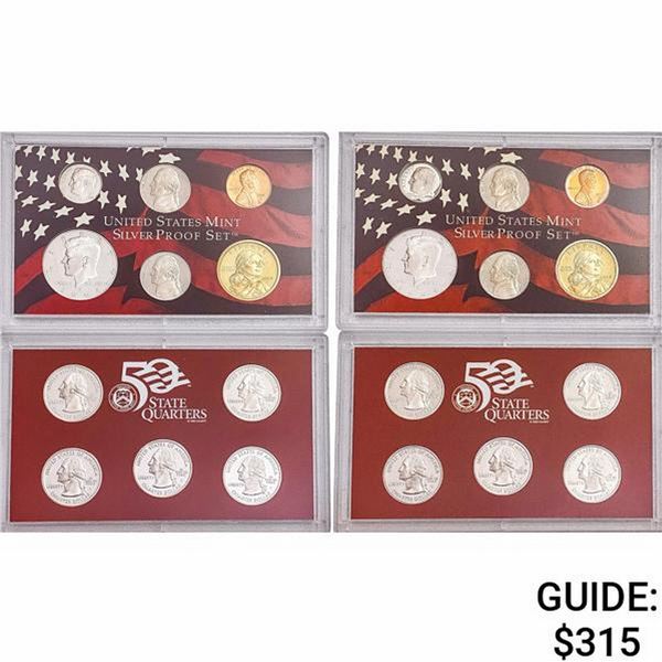 2004 Silve PR Sets (22 Coins)