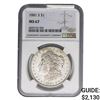 Image 1 : 1881-S Morgan Silver Dollar NGC MS67