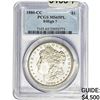 Image 1 : 1880-CC Morgan Silver Dollar PCGS MS65 PL 8/High 7