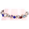 Image 1 : MULTI-GEMSTONE STERLING SILVER LADIES BRACELET