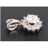 Image 2 : 0.84CT INTERNALLY FLAWLESS D COLOR DIAMOND PENDANT