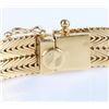 Image 3 : HEAVY 18K YELLOW GOLD RUBY LADIES BRACELET