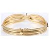 Image 4 : HEAVY 18K YELLOW GOLD RUBY LADIES BRACELET