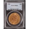 Image 1 : 1900 P GOLD LIBERTY DOUBLE EAGLE $20 PCGS MS62