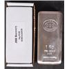 Image 3 : 1 KILOGRAM FINE SILVER JBR RECOVERY BAR SERIALIZED