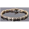 Image 4 : 3.23CTW DIAMOND 14K YELLOW GOLD BRACELET W/ APP.