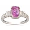 Image 1 : 2.31CT PINK SAPPHIRE & 0.46CTW DIA 14K GOLD RING