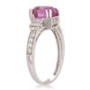 Image 3 : 2.31CT PINK SAPPHIRE & 0.46CTW DIA 14K GOLD RING