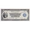 Image 1 : 1918 $1 FR#738 KANSAS CITY BLUE SEAL BANKNOTE